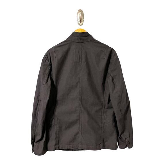 AllSaints Spitalfields Exert Jacket Size 42 Unisex Gray Houndstooth Shacket - Picture 2 of 12